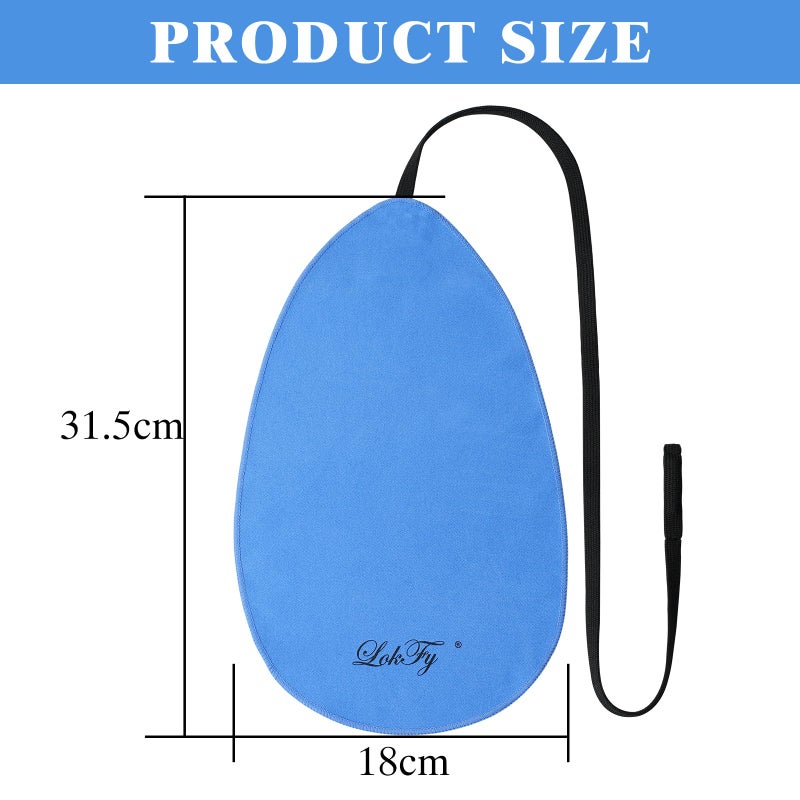 LokFy Cleaning Cloth for Inside Tube Suitable for Clarinet Piccolo Flute Sax Saxophone (Blue) - Image 3